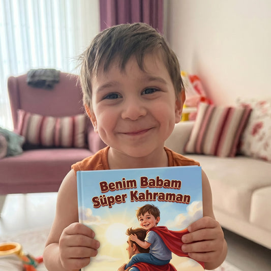 Benim Babam Süper Kahraman [İsme Özel]